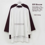 Elif-009 Baju Atasan Polos Jersey Korea